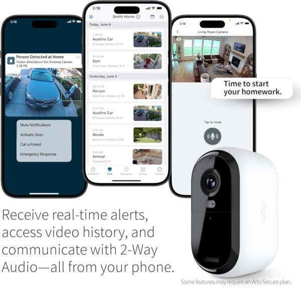 Arlo Essential Security Camera 2K - Image 2